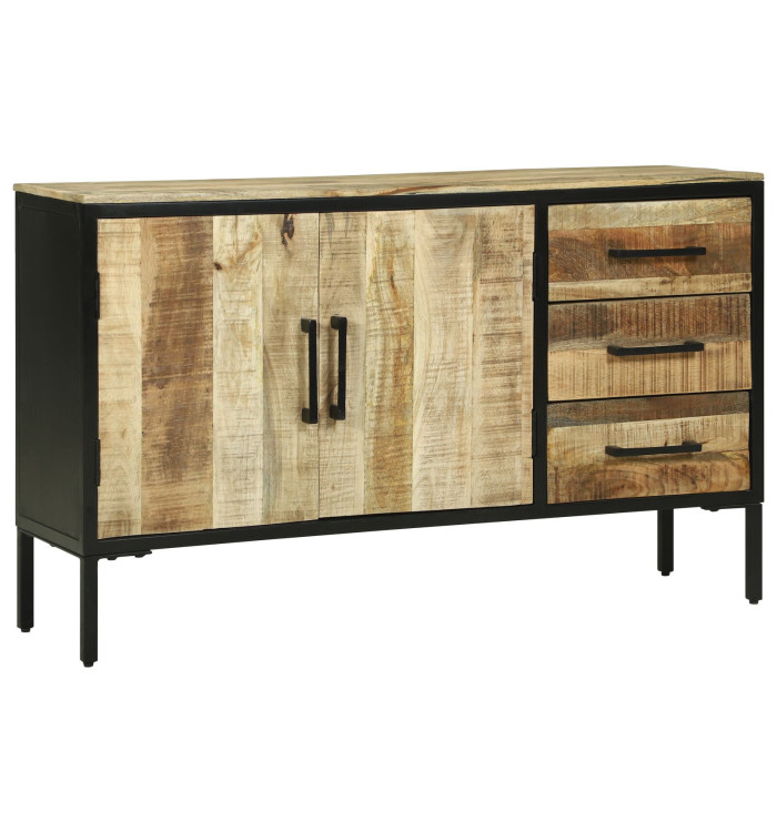 Buffet 110x30x70 cm en Bois de Manguier Massif | Mobilier & Déco