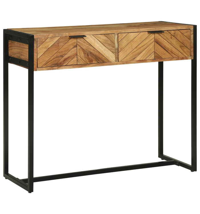 Table Console  90x35x75 cm Bois Massif Acacia | Mobilier & Déco