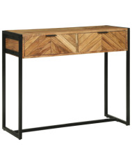 Table Console  90x35x75 cm Bois Massif Acacia | Mobilier & Déco