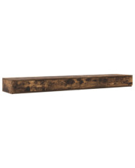Tiroirs de lit Chêne fumé 200x36,5x16,5 cm Bois technique | Mobilier & Déco