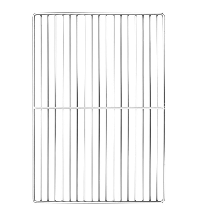 Grille de barbecue avec poignées rectangulaire 47x32,5 cm en acier inoxydable 304 | Mobilier & Déco