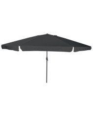 Parasol de jardin ø395x245 cm Anthracite | Mobilier & Déco