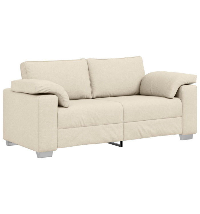 Canapé Loveseat en Lin 140 cm | Mobilier & Déco