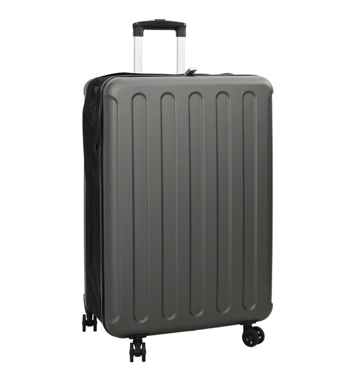 Valise Rigide 28'' Gris Foncé 50x30x76 cm ABS | Mobilier & Déco