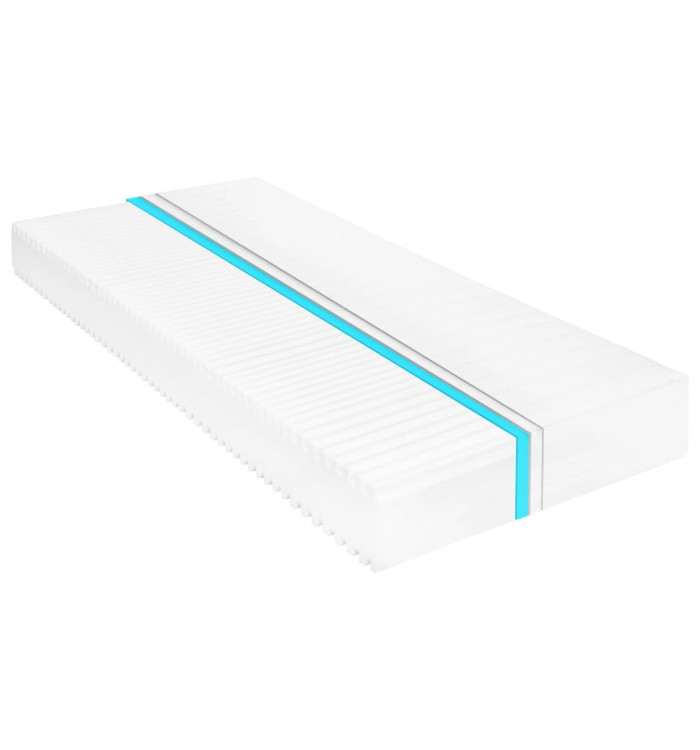 Matelas 90x200 cm 7 zones Mousse PU 16 cm H2 H3 | Mobilier & Déco