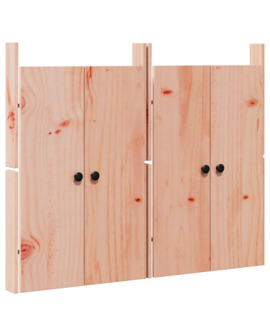 Portes de cuisine extérieure  2 pcs 50x9x82 cm Bois massif de Douglas | Mobilier & Déco