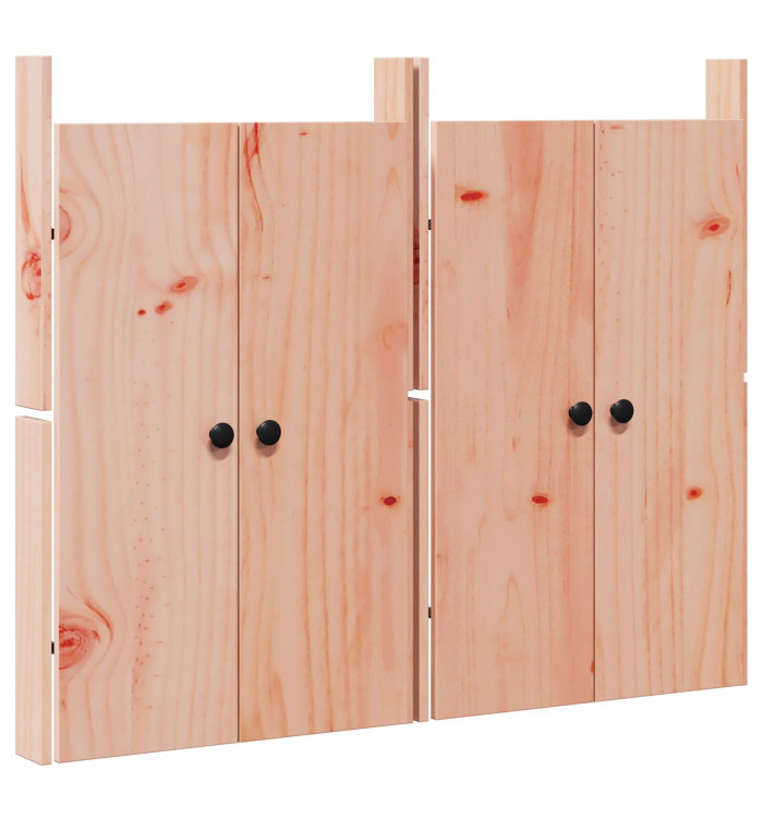 Portes de cuisine extérieure  2 pcs 50x9x82 cm Bois massif de Douglas | Mobilier & Déco