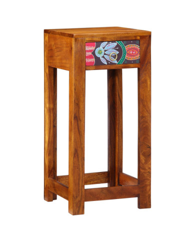 Support de téléphone 35x35x75 cm en bois d'acacia massif | Mobilier & Déco