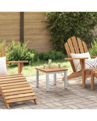 Table d'appoint de jardin 45x45x38 cm en bois d'acacia massif | Mobilier & Déco