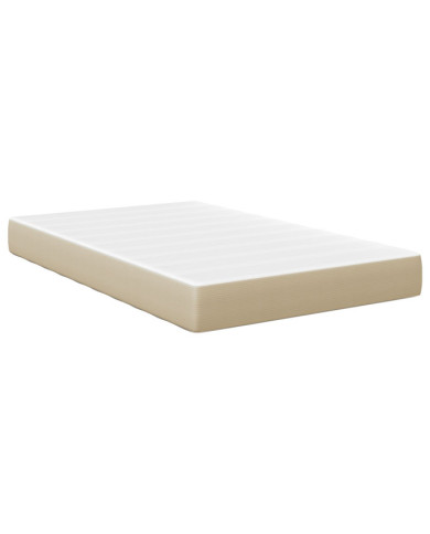 Matelas à ressorts ensachés Vert clair Gris Moyen 120x190x20 cm Tissu | Mobilier & Déco