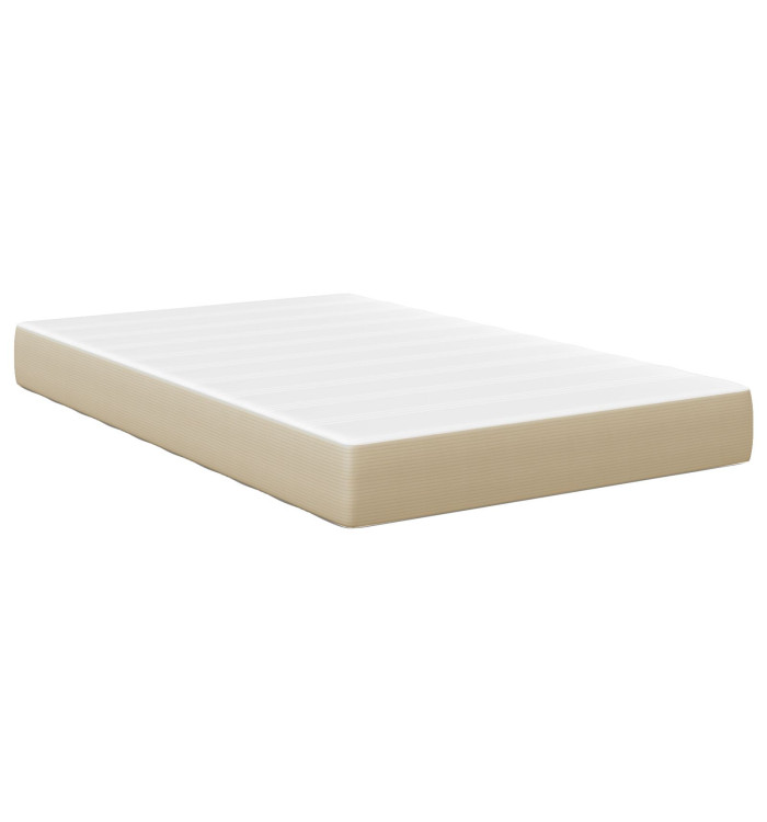Matelas à ressorts ensachés Vert clair Gris Moyen 120x190x20 cm Tissu | Mobilier & Déco