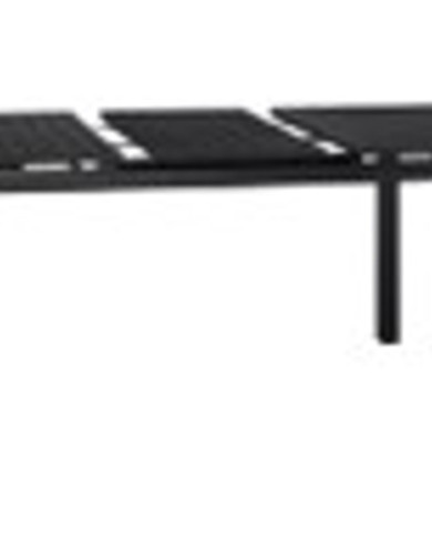 Table de jardin extensible Anthracite (140-210)x90x73 cm Acier | Mobilier & Déco