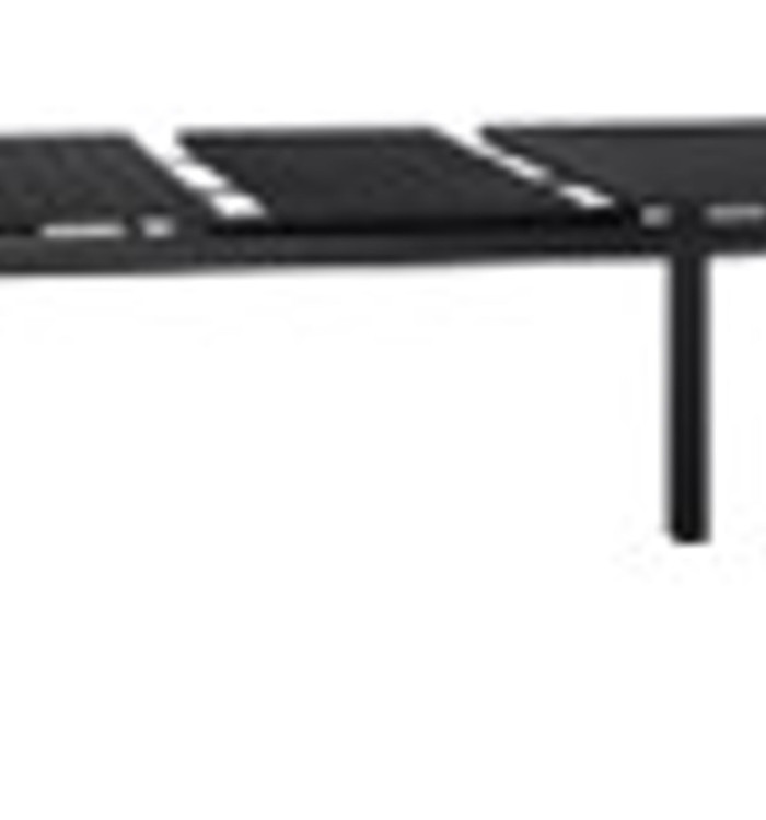 Table de jardin extensible Anthracite (140-210)x90x73 cm Acier | Mobilier & Déco