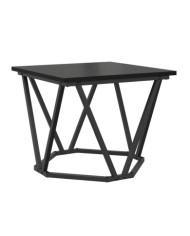 Tables d'appoint 3 pcs Noir Chêne en bois d'ingénierie | Mobilier & Déco