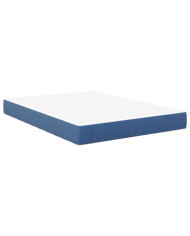Matelas ressorts ensachés Bleu Moyen 140x190x20 cm Tissu | Mobilier & Déco