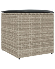 Boîte de rangement extérieure Gris clair et gris foncé | Mobilier & Déco