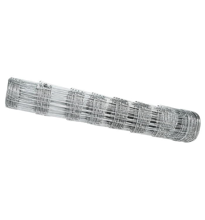 Clôture de Champ 0.8x50 m Acier Galvanisé | Mobilier & Déco