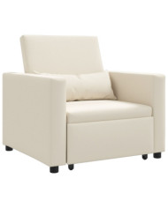 Sofa-lit convertible en lin 3-en-1 | Mobilier & Déco