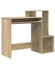 Bureau en chêne de Sonoma Chêne de Sonoma MDF avec placage en chêne | Mobilier & Déco