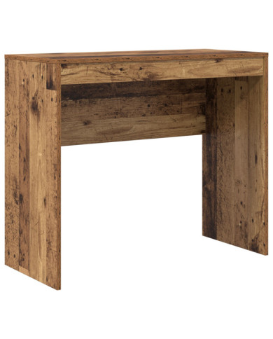 Bureau d'écriture Vieux bois Bois d'ingénierie 90 x 40 x 76 cm | Mobilier & Déco