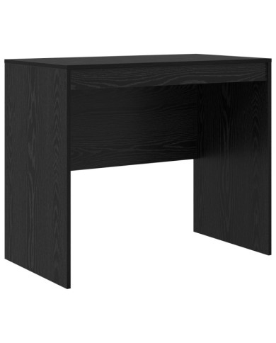 Bureau d'écriture en chêne noir Chêne noir Panneau de particules | Mobilier & Déco