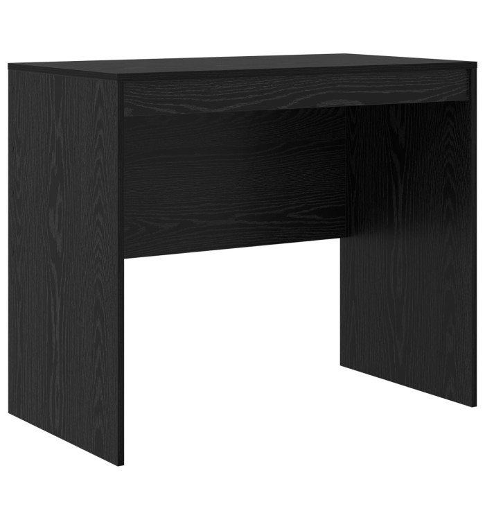 Bureau d'écriture en chêne noir Chêne noir Panneau de particules | Mobilier & Déco