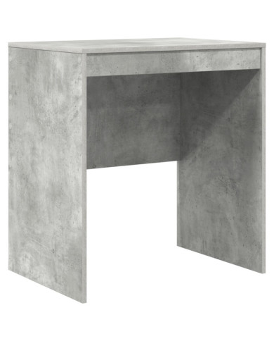 Bureau d'écriture Gris béton MDF effet béton 70 x 50 x 76 cm | Mobilier & Déco