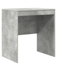 Bureau d'écriture Gris béton MDF effet béton 70 x 50 x 76 cm | Mobilier & Déco
