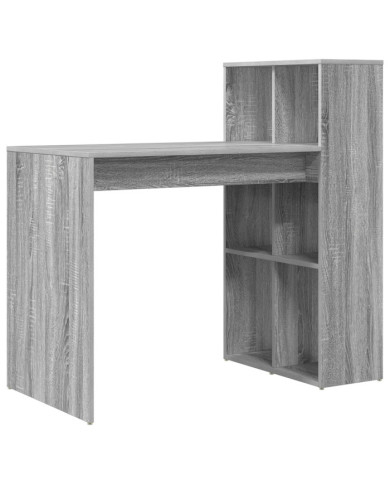 Bureau d'écriture Gris Sonoma Bois d'ingénierie, laminate Medium | Mobilier & Déco
