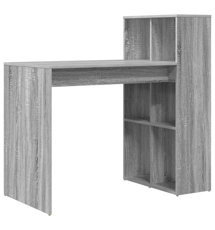 Bureau d'écriture Gris Sonoma Bois d'ingénierie, laminate Medium | Mobilier & Déco