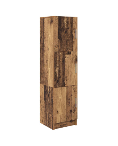 Buffet marron Bois usé Faux bois Compact Buffet marron | Mobilier & Déco