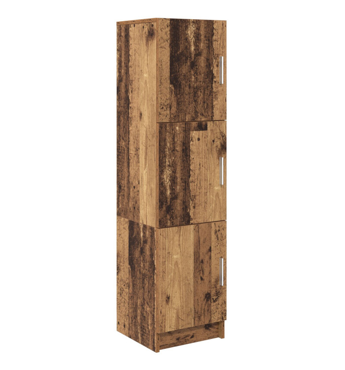 Buffet marron Bois usé Faux bois Compact Buffet marron | Mobilier & Déco