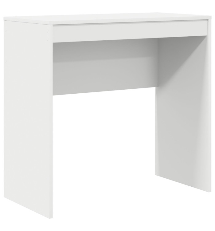 Bureau d'écriture Blanc MDF 80 x 40 x 76 cm Style simple | Mobilier & Déco
