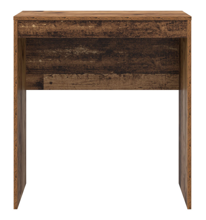 Bureau d'écriture rustique Bois vieilli Panneau de particules Petit | Mobilier & Déco