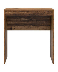 Bureau d'écriture rustique Bois vieilli Panneau de particules Petit | Mobilier & Déco