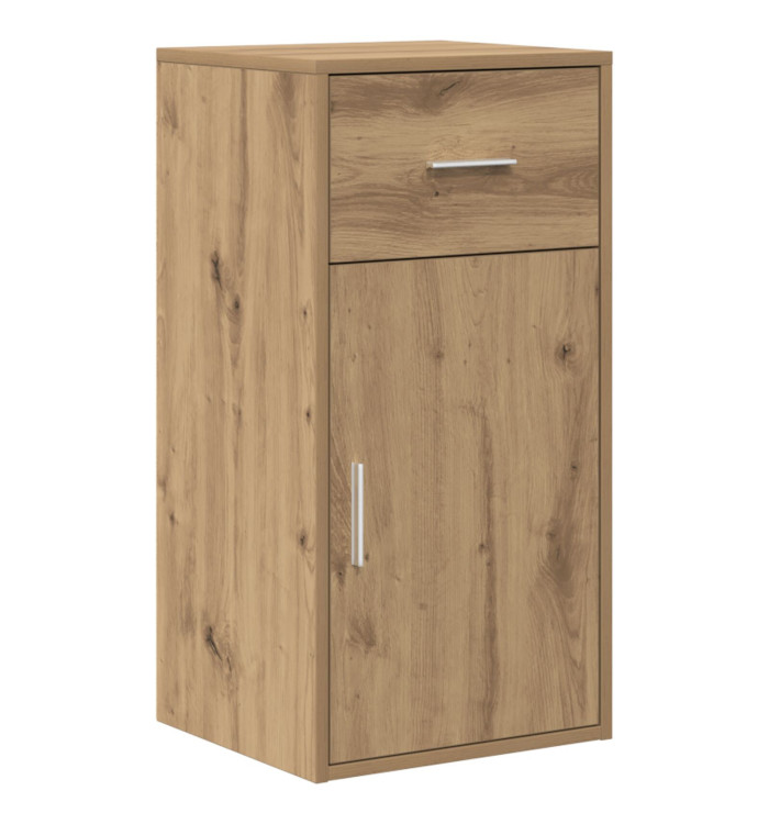 Cabinet de rangement en chêne Chêne fait main Bois d'ingénierie | Mobilier & Déco