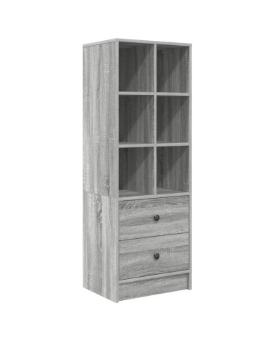 Unité de Rangement Grise Sonoma Gris Panneau de particules Moyenne | Mobilier & Déco