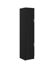 Buffet Chêne noir Bois d'ingénierie Moyen Buffet Rectangulaire | Mobilier & Déco