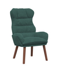 Fauteuil Relaxant Vert Foncé | Mobilier & Déco