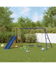 Aire de jeux d'extérieur bois de pin imprégné | Mobilier & Déco