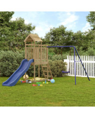 Aire de jeux d'extérieur bois de pin imprégné | Mobilier & Déco