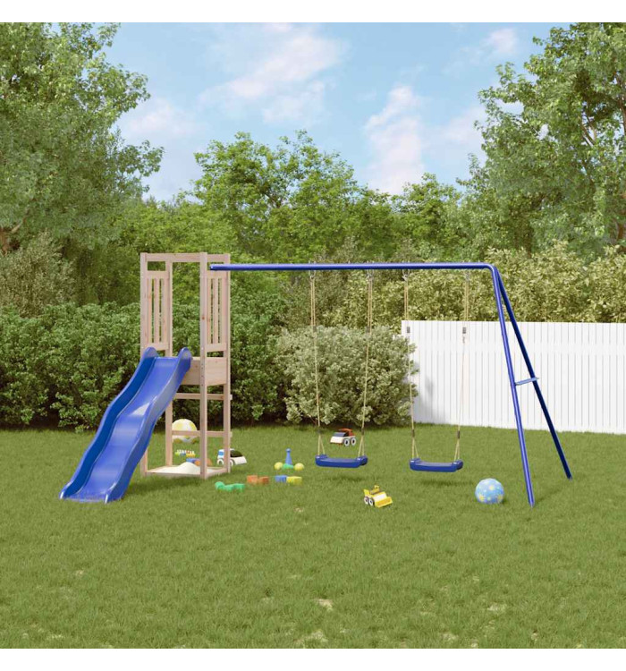 Aire de jeux d'extérieur bois de pin massif | Mobilier & Déco