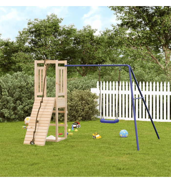 Aire de jeux d'extérieur bois de pin massif | Mobilier & Déco
