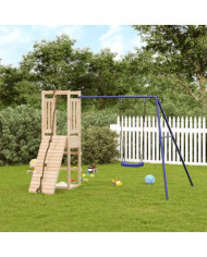 Aire de jeux d'extérieur bois de pin massif | Mobilier & Déco