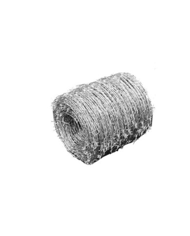 Fil barbelé 500 m, galvanisé type 100/4 | Mobilier & Déco