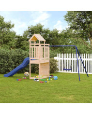 Aire de jeux d'extérieur bois de pin massif | Mobilier & Déco