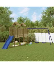 Aire de jeux d'extérieur bois de pin imprégné | Mobilier & Déco