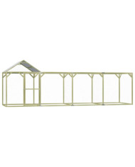 Poulailler 6x1,5x2 m Pinède imprégnée | Mobilier & Déco