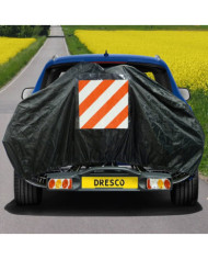 Dresco Housse élastique de vélo pour 2 vélos Noir | Mobilier & Déco