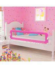 Barrière de lit pour enfants 150x42 cm Rose | Mobilier & Déco